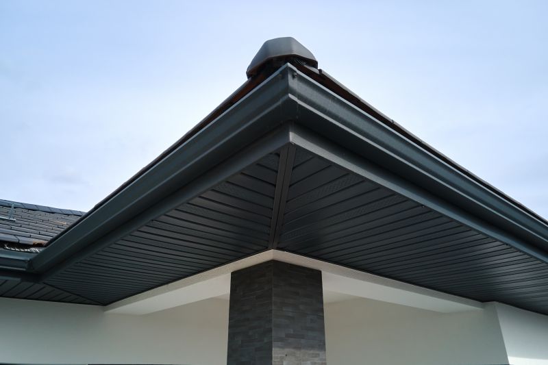 Steel Rain Gutter Installation