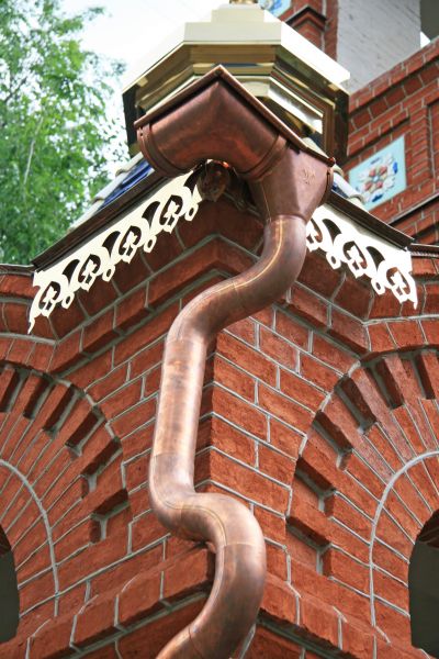 Cost of Church Downspout Installation in Houston