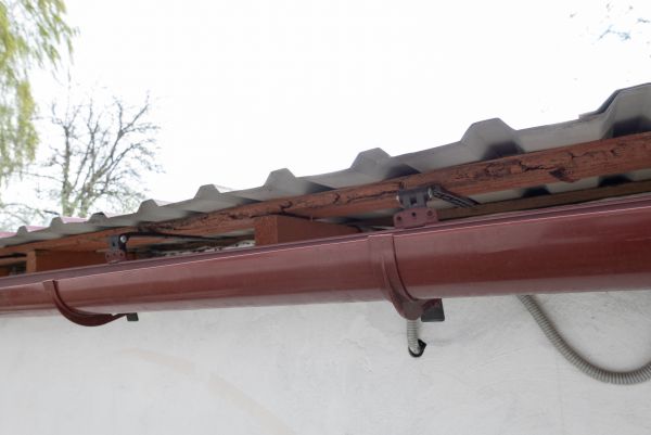 Cost of Round Gutters Installation in Houston
